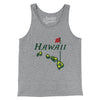 Hawaii Golf Men/Unisex Tank Top-Athletic Heather-Allegiant Goods Co. Vintage Sports Apparel