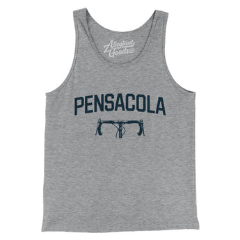 Pensacola Cycling Men/Unisex Tank Top-Athletic Heather-Allegiant Goods Co. Vintage Sports Apparel