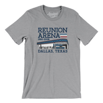 Reunion Arena Men/Unisex T-Shirt-Athletic Heather-Allegiant Goods Co. Vintage Sports Apparel