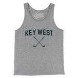 Key West Golf Men/Unisex Tank Top-Athletic Heather-Allegiant Goods Co. Vintage Sports Apparel