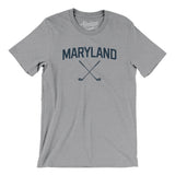 Maryland Golf Men/Unisex T-Shirt-Athletic Heather-Allegiant Goods Co. Vintage Sports Apparel