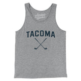 Tacoma Golf Men/Unisex Tank Top-Athletic Heather-Allegiant Goods Co. Vintage Sports Apparel