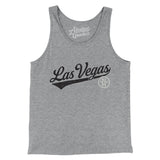 Las Vegas Vintage Script Men/Unisex Tank Top-Allegiant Goods Co. Vintage Sports Apparel