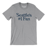 Seattle's Number 1 Fan Men/Unisex T-Shirt-Athletic Heather-Allegiant Goods Co. Vintage Sports Apparel