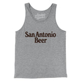 San Antonio Beer Men/Unisex Tank Top-Allegiant Goods Co. Vintage Sports Apparel