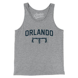 Orlando Cycling Men/Unisex Tank Top-Athletic Heather-Allegiant Goods Co. Vintage Sports Apparel
