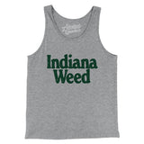 Indiana Weed Men/Unisex Tank Top-Athletic Heather-Allegiant Goods Co. Vintage Sports Apparel
