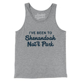 I've Been To Shenandoah National Park Men/Unisex Tank Top-Athletic Heather-Allegiant Goods Co. Vintage Sports Apparel