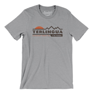 Terlingua Mountain Sunset Men/Unisex T-Shirt-Athletic Heather-Allegiant Goods Co. Vintage Sports Apparel