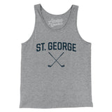 St. George Golf Men/Unisex Tank Top-Athletic Heather-Allegiant Goods Co. Vintage Sports Apparel