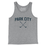 Park City Golf Men/Unisex Tank Top-Athletic Heather-Allegiant Goods Co. Vintage Sports Apparel