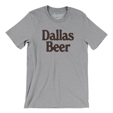 Dallas Beer Men/Unisex T-Shirt-Allegiant Goods Co. Vintage Sports Apparel