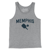Memphis Pickleball Men/Unisex Tank Top-Athletic Heather-Allegiant Goods Co. Vintage Sports Apparel
