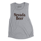 Nevada Beer Women's Flowey Scoopneck Muscle Tank-Allegiant Goods Co. Vintage Sports Apparel