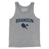 Branson Pickleball Men/Unisex Tank Top-Athletic Heather-Allegiant Goods Co. Vintage Sports Apparel
