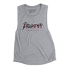 Phoenix Overprint Women's Flowey Scoopneck Muscle Tank-Athletic Heather-Allegiant Goods Co. Vintage Sports Apparel