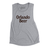 Orlando Beer Women's Flowey Scoopneck Muscle Tank-Athletic Heather-Allegiant Goods Co. Vintage Sports Apparel