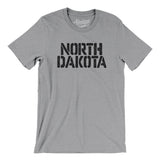 North Dakota Military Stencil Men/Unisex T-Shirt-Allegiant Goods Co. Vintage Sports Apparel