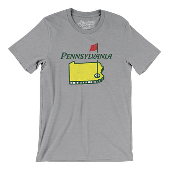 Pennsylvania Golf Men/Unisex T-Shirt-Allegiant Goods Co. Vintage Sports Apparel