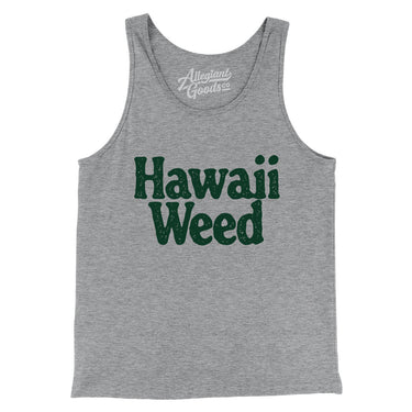 Hawaii Weed Men/Unisex Tank Top-Allegiant Goods Co. Vintage Sports Apparel