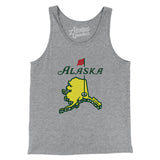Alaska Golf Men/Unisex Tank Top-Allegiant Goods Co. Vintage Sports Apparel