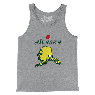 Alaska Golf Men/Unisex Tank Top-Allegiant Goods Co. Vintage Sports Apparel