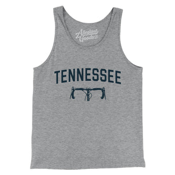 Tennessee Cycling Men/Unisex Tank Top-Athletic Heather-Allegiant Goods Co. Vintage Sports Apparel