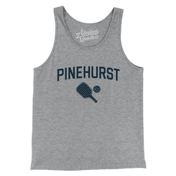 Pinehurst Pickleball Men/Unisex Tank Top-Athletic Heather-Allegiant Goods Co. Vintage Sports Apparel