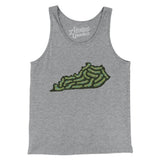 Kentucky Golf Course Men/Unisex Tank Top-Athletic Heather-Allegiant Goods Co. Vintage Sports Apparel