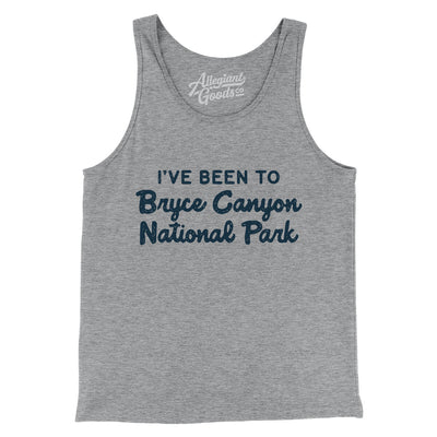 I've Been To Bryce Canyon National Park Men/Unisex Tank Top-Athletic Heather-Allegiant Goods Co. Vintage Sports Apparel