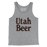 Utah Beer Men/Unisex Tank Top-Athletic Heather-Allegiant Goods Co. Vintage Sports Apparel