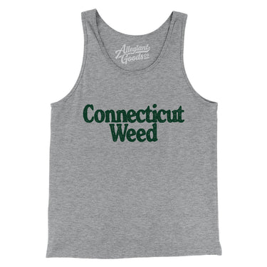 Connecticut Weed Men/Unisex Tank Top-Allegiant Goods Co. Vintage Sports Apparel