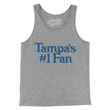 Tampa's Number 1 Fan Men/Unisex Tank Top-Allegiant Goods Co. Vintage Sports Apparel