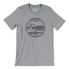 Minnesota State Quarter Men/Unisex T-Shirt-Athletic Heather-Allegiant Goods Co. Vintage Sports Apparel
