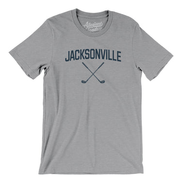Jacksonville Golf Men/Unisex T-Shirt-Athletic Heather-Allegiant Goods Co. Vintage Sports Apparel