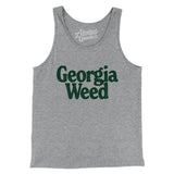 Georgia Weed Men/Unisex Tank Top-Athletic Heather-Allegiant Goods Co. Vintage Sports Apparel