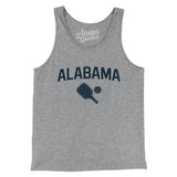 Alabama Pickleball Men/Unisex Tank Top-Athletic Heather-Allegiant Goods Co. Vintage Sports Apparel