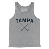 Tampa Golf Men/Unisex Tank Top-Athletic Heather-Allegiant Goods Co. Vintage Sports Apparel