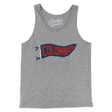 Columbus Pennant Men/Unisex Tank Top-Allegiant Goods Co. Vintage Sports Apparel