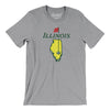 Illinois Golf Men/Unisex T-Shirt-Athletic Heather-Allegiant Goods Co. Vintage Sports Apparel