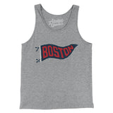 Boston Pennant Men/Unisex Tank Top-Allegiant Goods Co. Vintage Sports Apparel