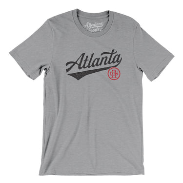 Atlanta Vintage Script Men/Unisex T-Shirt-Allegiant Goods Co. Vintage Sports Apparel