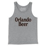 Orlando Beer Men/Unisex Tank Top-Athletic Heather-Allegiant Goods Co. Vintage Sports Apparel