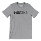 Montana Military Stencil Men/Unisex T-Shirt-Allegiant Goods Co. Vintage Sports Apparel