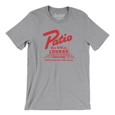 Patio Show Bar and Lounge Detroit in Athletic Heather Color