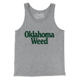 Oklahoma Weed Men/Unisex Tank Top-Allegiant Goods Co. Vintage Sports Apparel