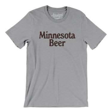 Minnesota Beer Men/Unisex T-Shirt-Allegiant Goods Co. Vintage Sports Apparel