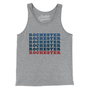 Rochester Repeat Men/Unisex Tank Top-Allegiant Goods Co. Vintage Sports Apparel