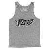 Las Vegas Pennant Men/Unisex Tank Top-Athletic Heather-Allegiant Goods Co. Vintage Sports Apparel