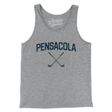 Pensacola Golf Men/Unisex Tank Top-Athletic Heather-Allegiant Goods Co. Vintage Sports Apparel